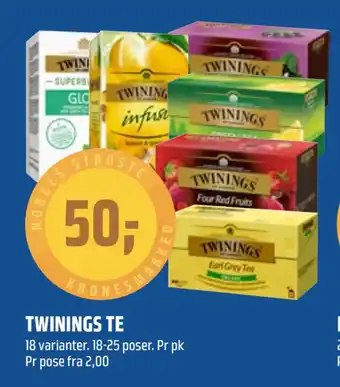 Coop Obs Twinings te tilbud