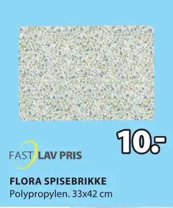 JYSK Flora spisebrikke tilbud