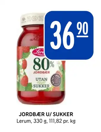 Rema 1000 Jordbær u/ sukker tilbud