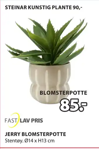 JYSK Jerry blomsterpotte tilbud