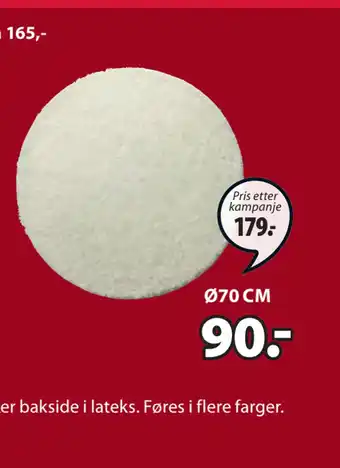 JYSK Karlstad badematte tilbud