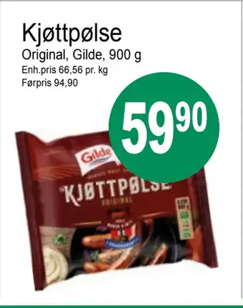 Joker Kjøttpølse tilbud