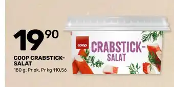 Matkroken Coop crabsticksalat tilbud