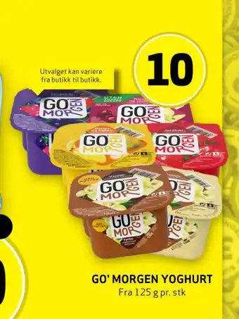Bunnpris Go' morgen yoghurt tilbud