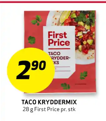 Bunnpris Taco kryddermix tilbud