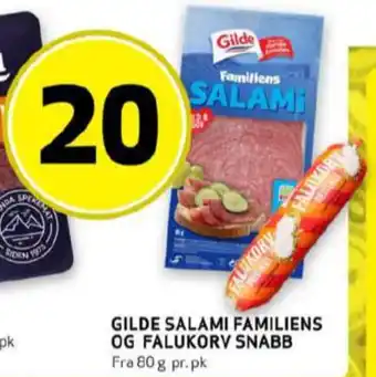 Bunnpris Familiens salami tilbud