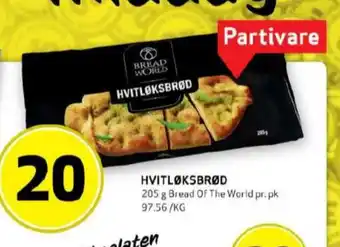 Bunnpris Bread of the world brød tilbud