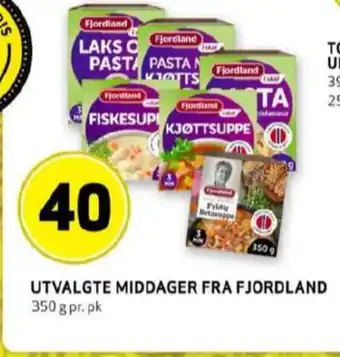 Bunnpris Fjordland ferdigretter tilbud