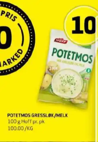 Bunnpris Hoff potetmos tilbud