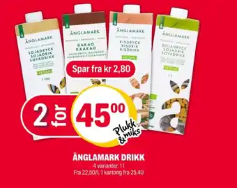 Coop Extra Änglamark sjokolademelk tilbud
