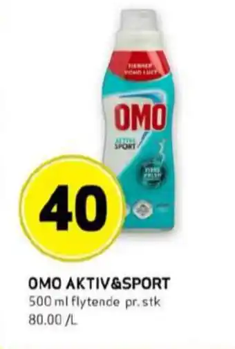 Bunnpris Omo vaskemiddel-flytende tilbud