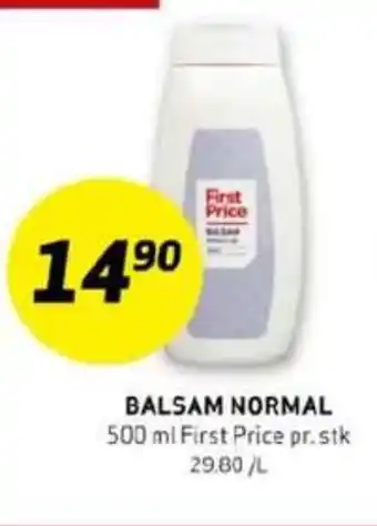 Bunnpris First price balsam tilbud