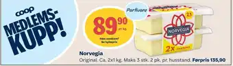 Coop Mega Norvegia skæreost tilbud