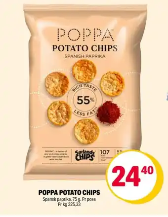 Coop Extra Poppa chips tilbud