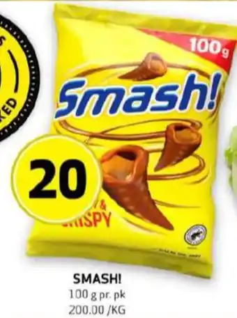 Bunnpris Smash! sjokoladepose tilbud