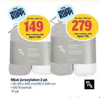 Coop Extra Mjuk laken tilbud