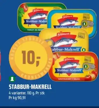 Coop Obs Stabburet makrell tilbud