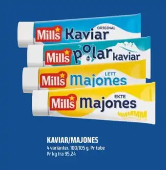 Coop Obs Mills kaviar tilbud