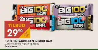 Coop Mega Big100 proteinbar tilbud