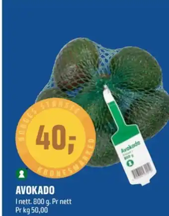 Coop Obs Ukjent avokado tilbud
