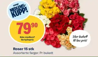 Coop Mega Ukjent bukett tilbud
