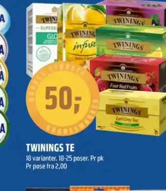 Coop Obs Twinings teposer tilbud