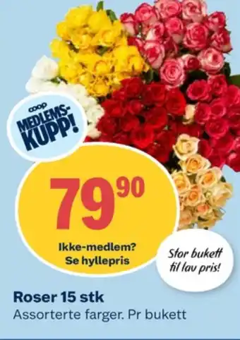 Coop Obs Ukjent bukett tilbud