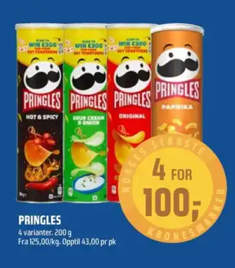 Coop Obs Pringles chips tilbud
