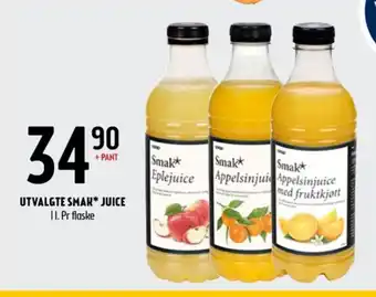 Coop Prix Smak eplejuice tilbud