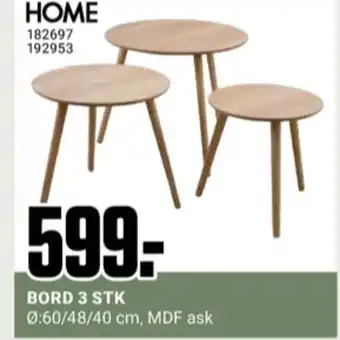 Europris Home bord tilbud