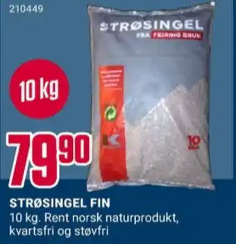 Europris Ukjent strøsand tilbud