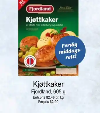 Joker Fjordland kjøttkaker tilbud