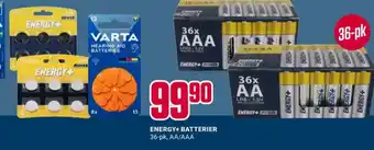 Europris Energy plus batterier tilbud