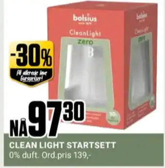 Europris Bolsius duftlys tilbud