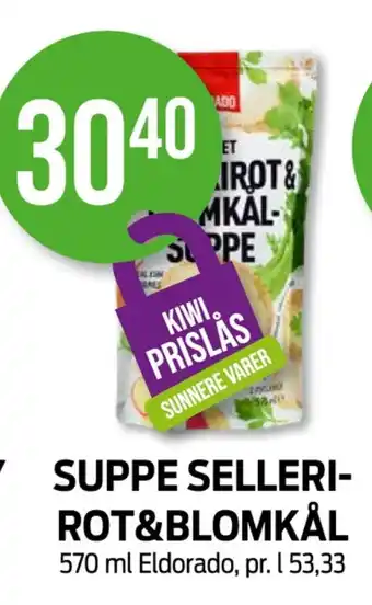 Kiwi Eldorado suppe tilbud