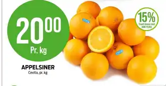 Kiwi Cevita appelsiner tilbud