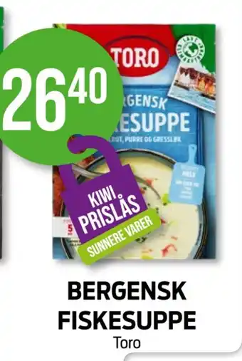Kiwi Toro suppe tilbud