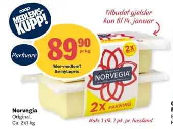 Matkroken Norvegia skæreost tilbud