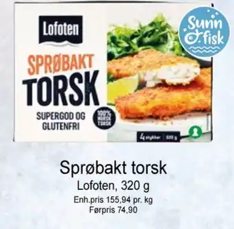 Joker Lofoten torskefilet tilbud