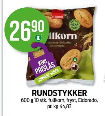 Kiwi Eldorado rundstykker tilbud