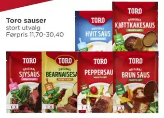 Meny Toro saus tilbud
