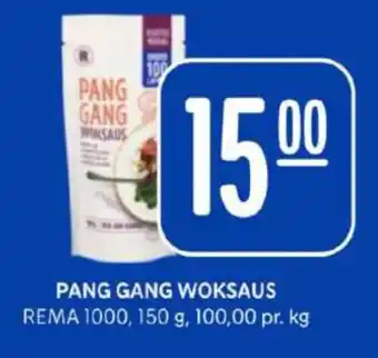 Rema 1000 Rema 1000 pang gang woksaus tilbud