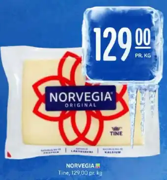 Rema 1000 Norvegia skæreost tilbud