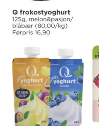 Meny Q yoghurt tilbud