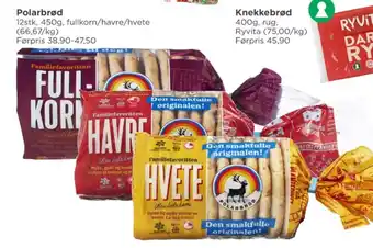 Meny Polarbrød brød tilbud