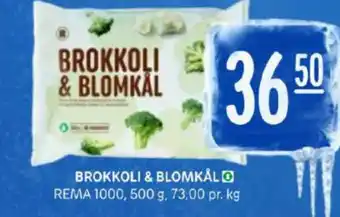 Rema 1000 Rema 1000 brokkoli & blomkål tilbud