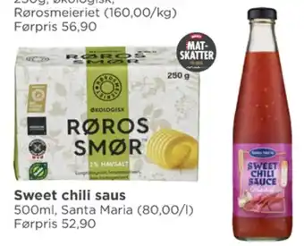 Meny Santa maria chilisaus tilbud