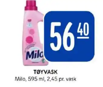 Rema 1000 Milo vaskemiddel-flytende tilbud