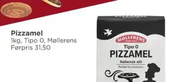 Meny Møllerens pizzamel tipo 0 tilbud