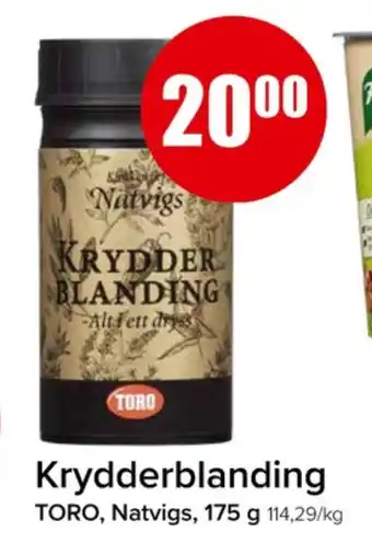 Eurospar Toro krydder tilbud